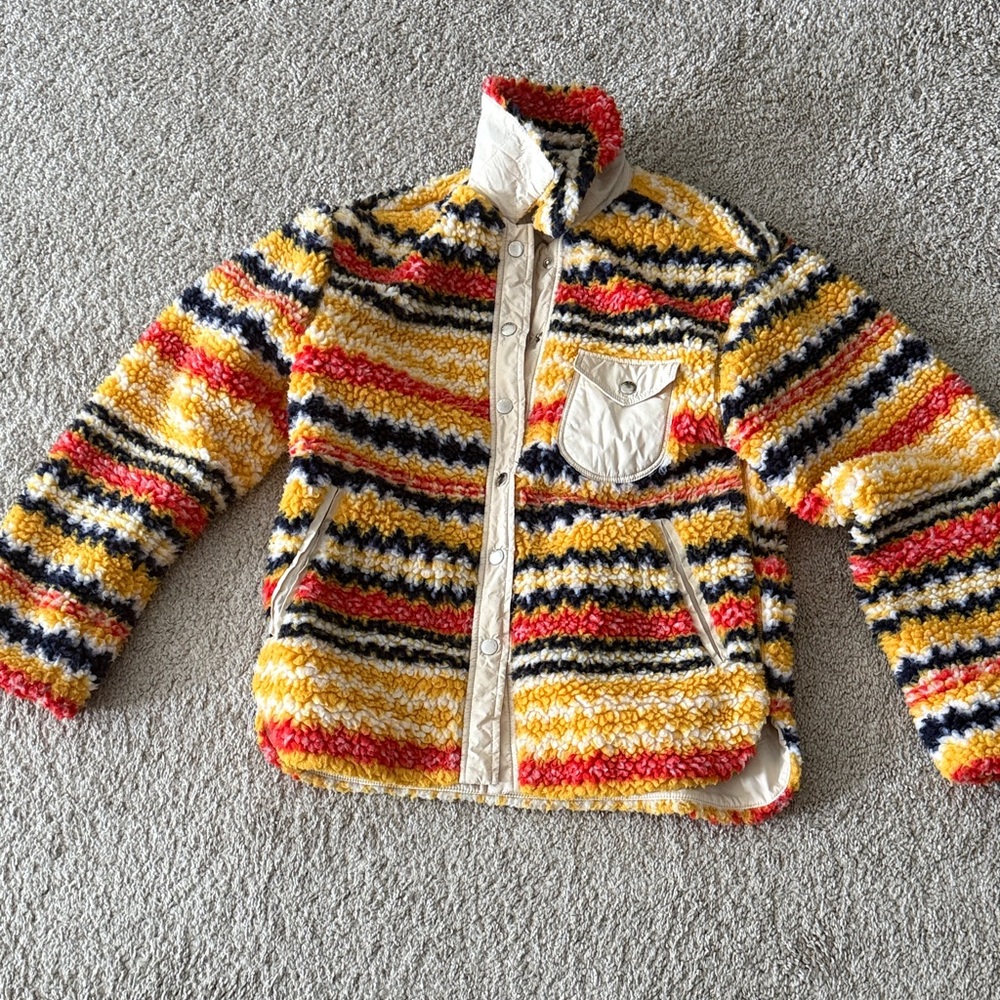 rag & bone Multicolor Striped Jacket